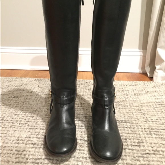 Black Tory Burch riding boots 6.5 - Picture 2 of 6